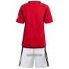 Camisola + Calções Manchester United Criança Equipamento 1ª 23/24